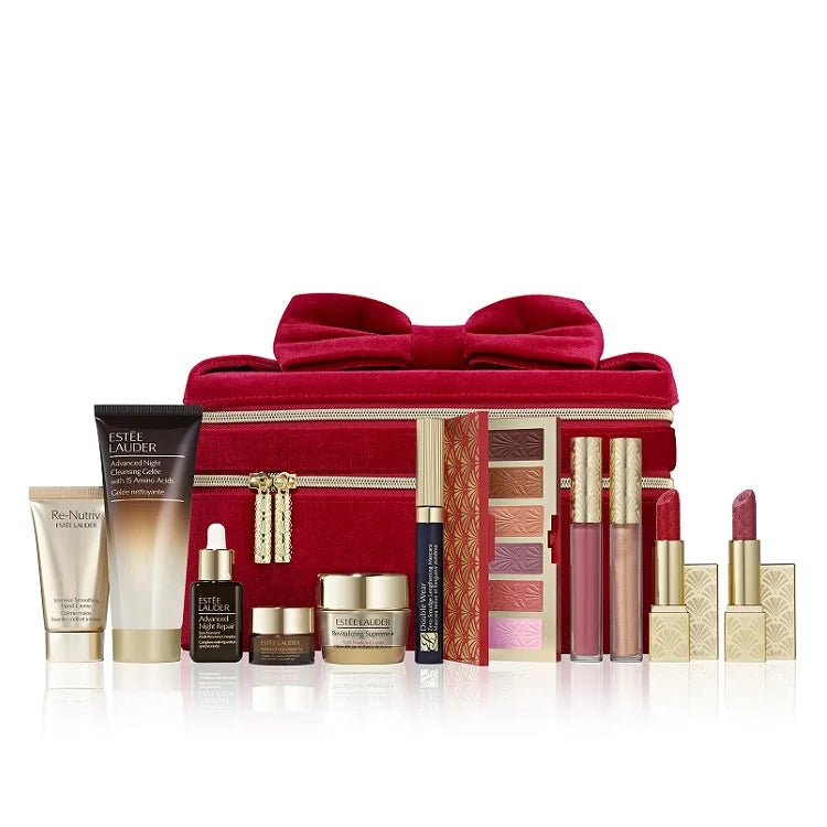 Estee Lauder 2025 Holiday Gift Set (Repair Cleanser 75ml +  Hand Cream 30ml + Repair Serum 15ml + Eye Gel 5ml + Soft Creme +etc)